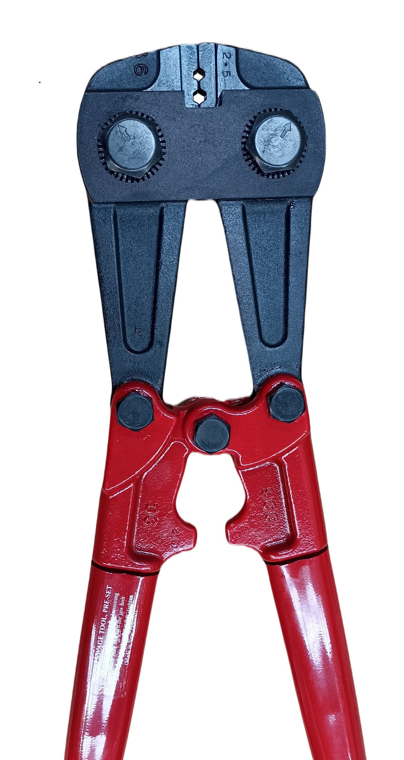 NO.4/3 900MM HEX SWAGE PLIER (to suit wire sizes 4.0mm to 3.0mm)