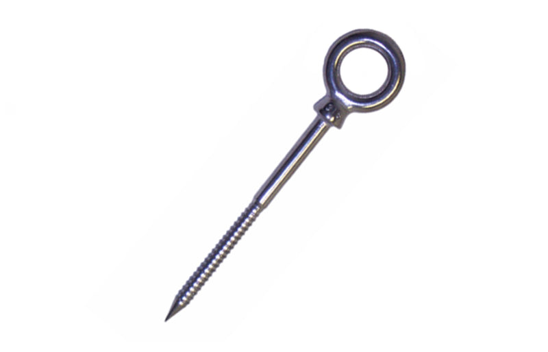 Stainless Steel Collared Head Screw Eye