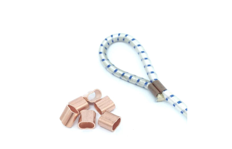 Copper Rope Ferrules (Pack of 10)