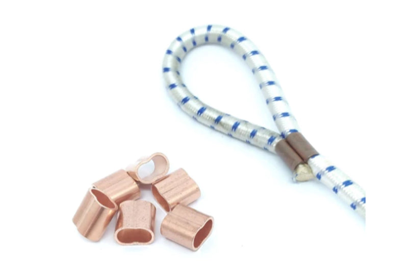 Copper Rope Ferrules (Pack of 10)