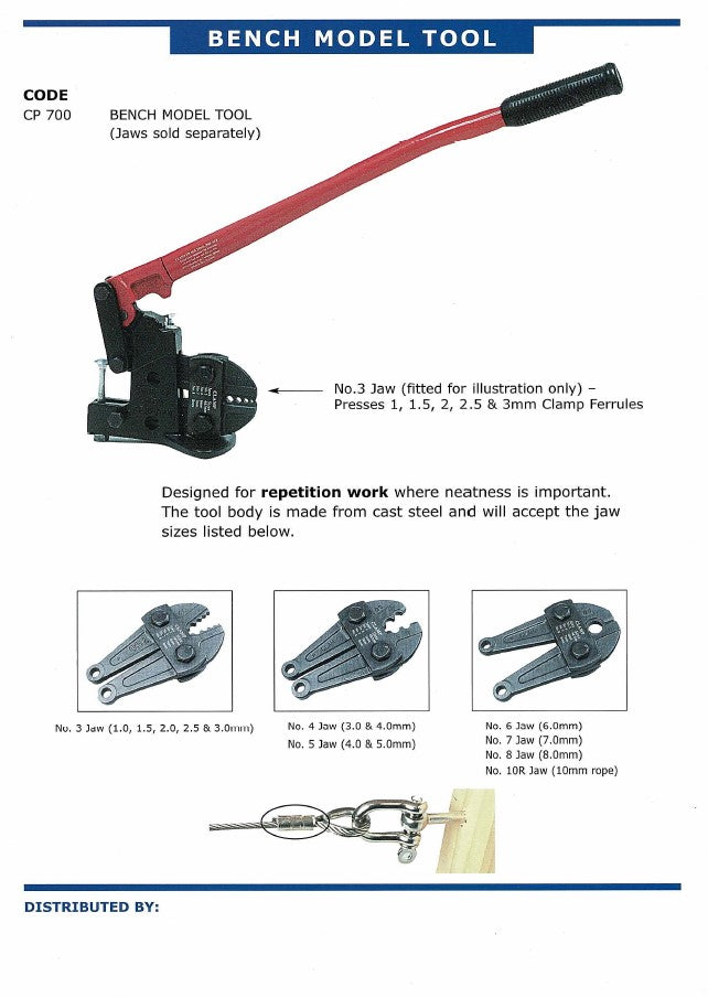 750MM JAW SET ONLY