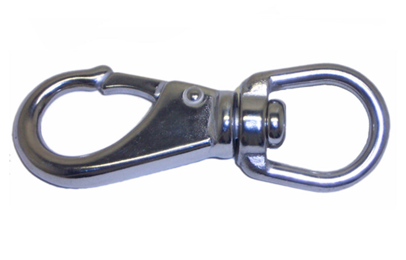 SWIVEL EYE BOAT SNAP HOOK