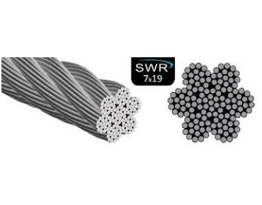 7x19  GALVANISED WIRE ROPE