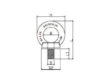 LOAD RATED EYE BOLT