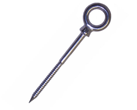 Stainless Steel Collared Head Screw Eye