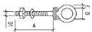STAINLESS STEEL EYE BOLT
