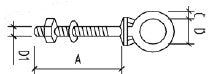 STAINLESS STEEL EYE BOLT